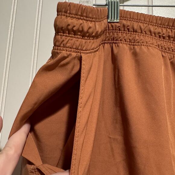 Old Navy Quick Dry Cropped Wide Leg Pants Hickory Brown Plus Size 3X - Picture 4 of 7